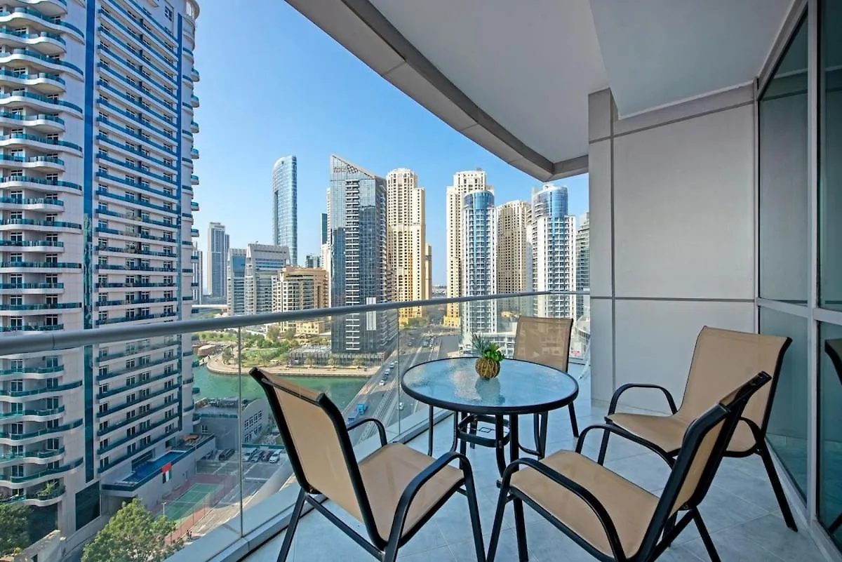 Cozy 3Br Apartment With City View In Dubai Marina! 0*,